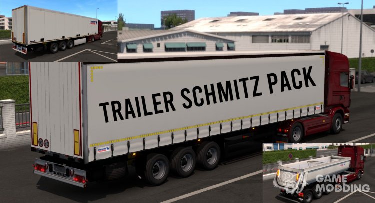 Trailer Schmitz Pack для Euro Truck Simulator 2