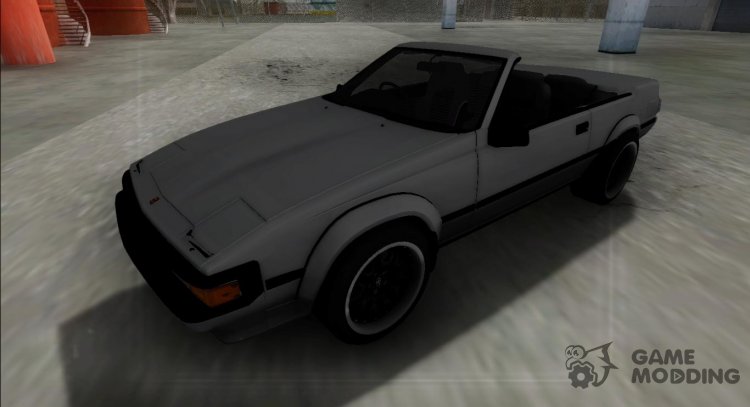1984 Тойота Селика Супра Кабриолет для GTA San Andreas
