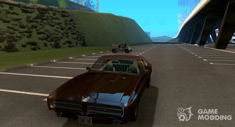 Pontiac GTO The Judge Cabriolet for GTA San Andreas