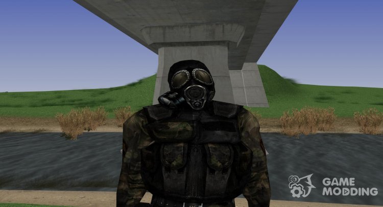 A member of the group Insight from S. T. A. L. K. E. R V. 6 for GTA San Andreas