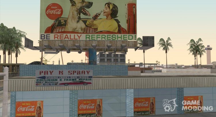Retro Billboards for GTA San Andreas