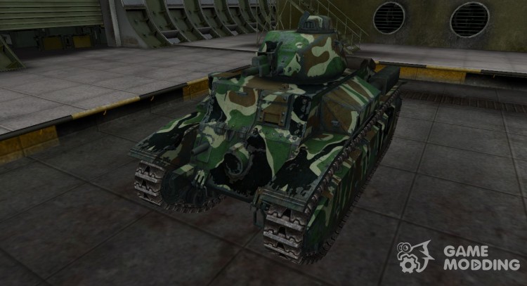 Skin with a camouflage for D2 for World Of Tanks