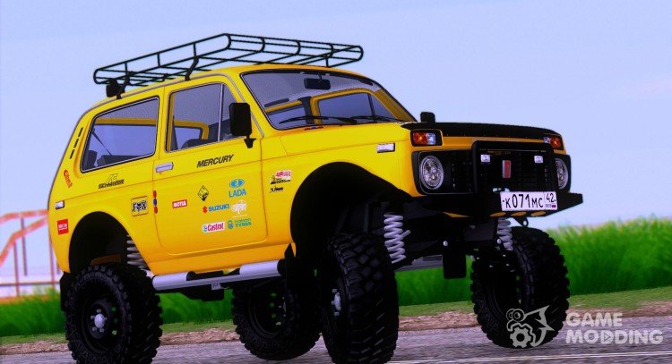 Los floreros 2121 niva 4x4 Off-Road para GTA San Andreas