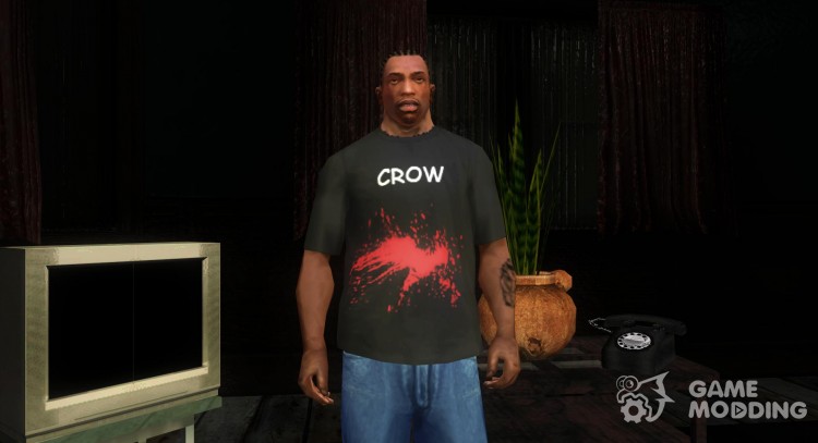 T-shirt for crow for GTA San Andreas