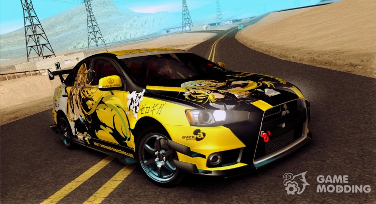 Mitsubishi Lancer Evolution X 2008 для GTA San Andreas