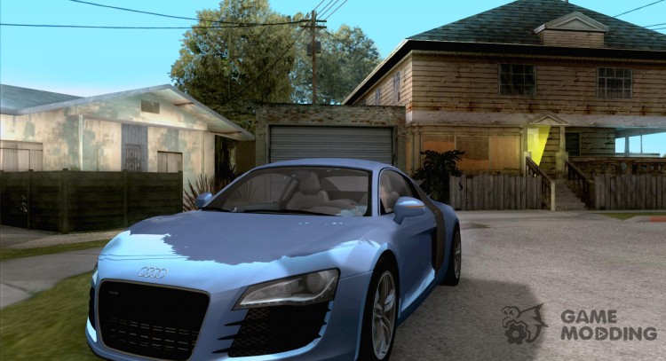 Producción del Audi R8 para GTA San Andreas