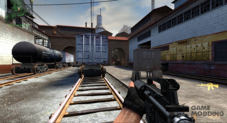 Ankalar   CJ en el M4A1 con el nuevo Wees para Counter-Strike Source
