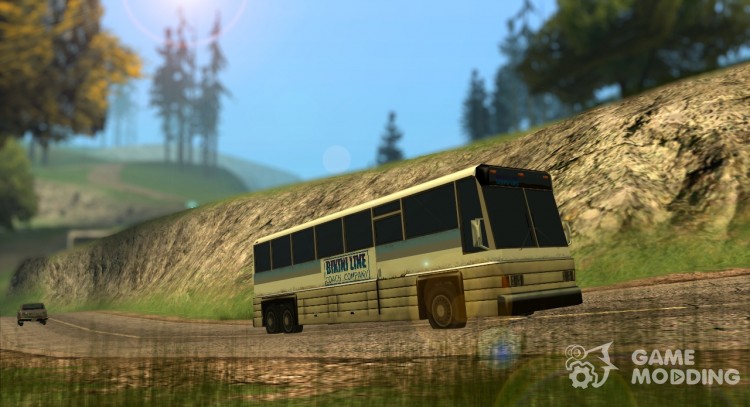 HD skin de autobús Coach para GTA San Andreas