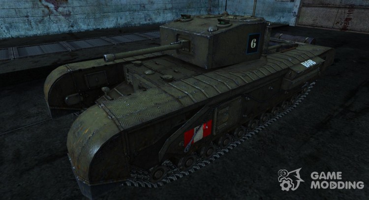 Churchill from cynabal for World Of Tanks