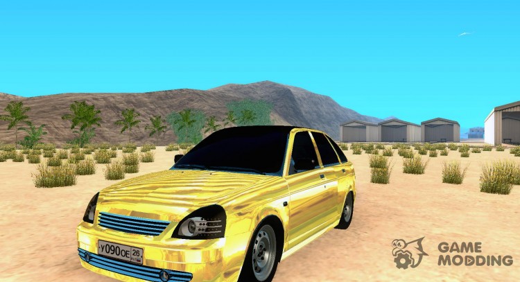 Lada Priora Gold для GTA San Andreas