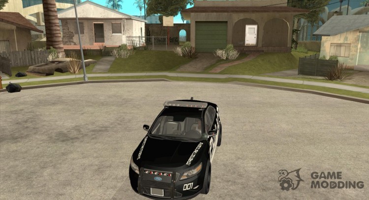 Ford Interceptor de policía de Tauro 2011 para GTA San Andreas