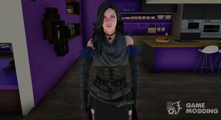 Yennefer from The Witcher 3 for GTA San Andreas