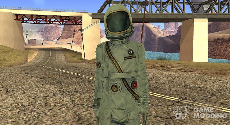 Космический скафандр из Fallout 3 для GTA San Andreas