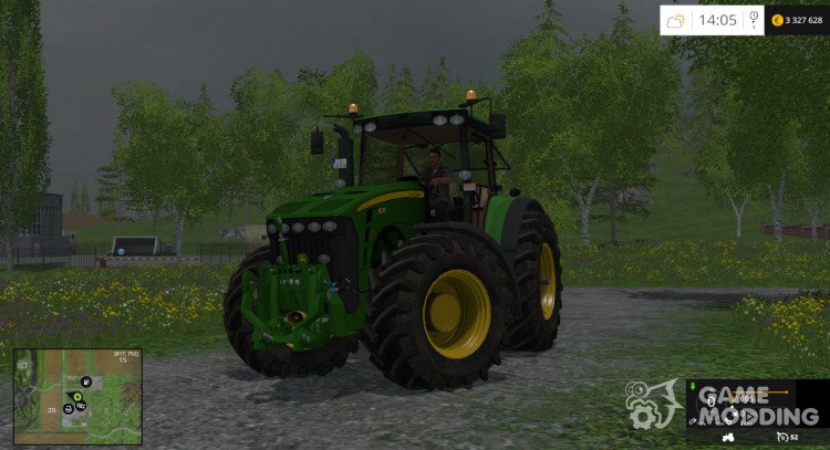 John Deere 8530 v5 for Farming Simulator 2015