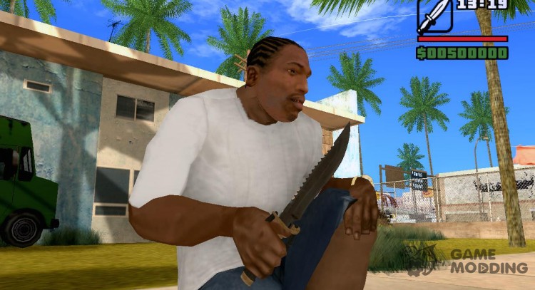 El cuchillo para GTA San Andreas