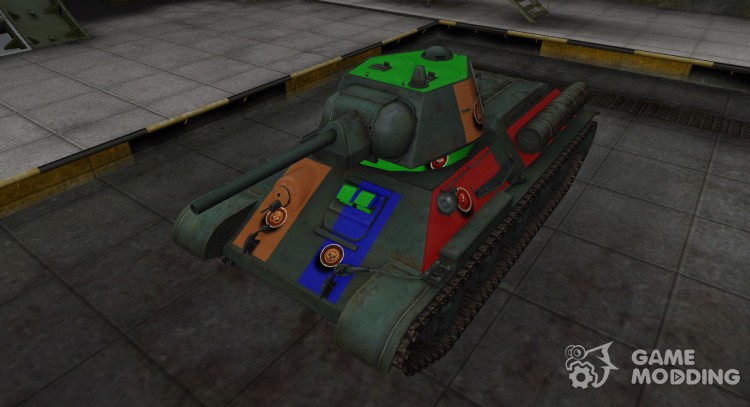 Качественный скин для Type T-34 для World Of Tanks
