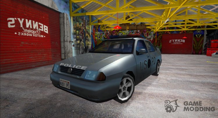 Volkswagen Polo Classic 1995 LSPD (SA Style) for GTA San Andreas