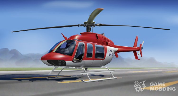 Bell 407 De Sonido para GTA San Andreas