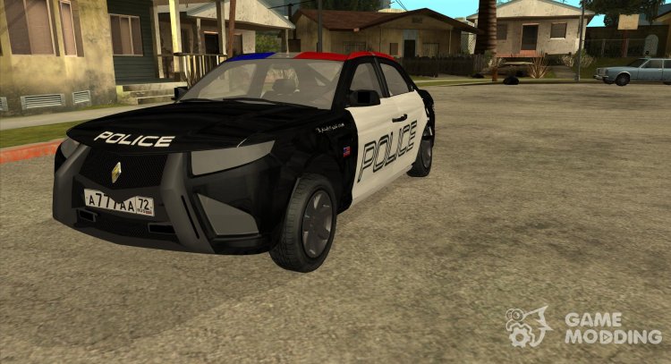Carbon Motors E7 Police Car Concept 2007 для GTA San Andreas