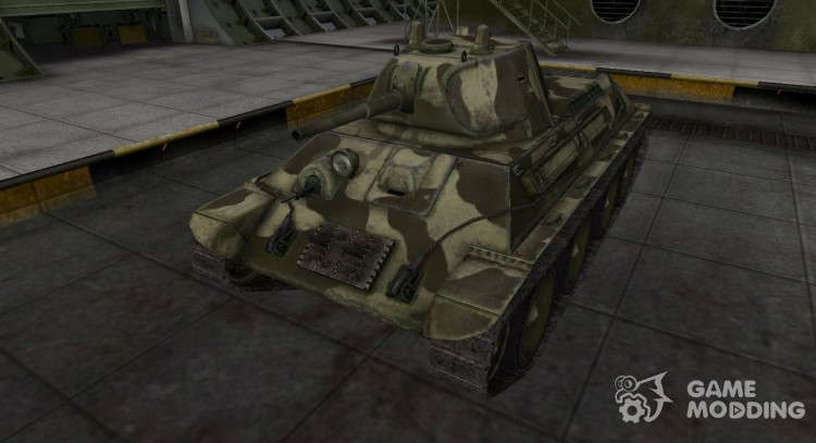 Desert skin for a-20 for World Of Tanks