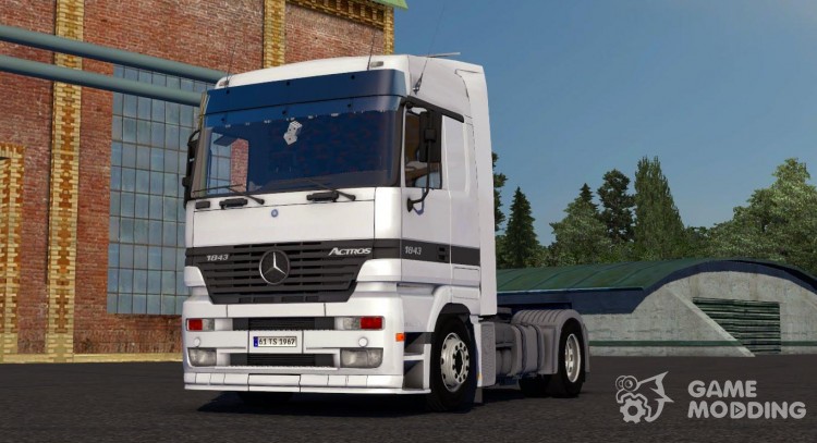 Mercedes Benz Actros 1843 Mp1 для Euro Truck Simulator 2