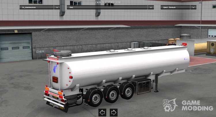 Mammut 3axle tuning для Euro Truck Simulator 2