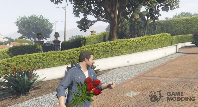 Bouquet of roses for GTA 5