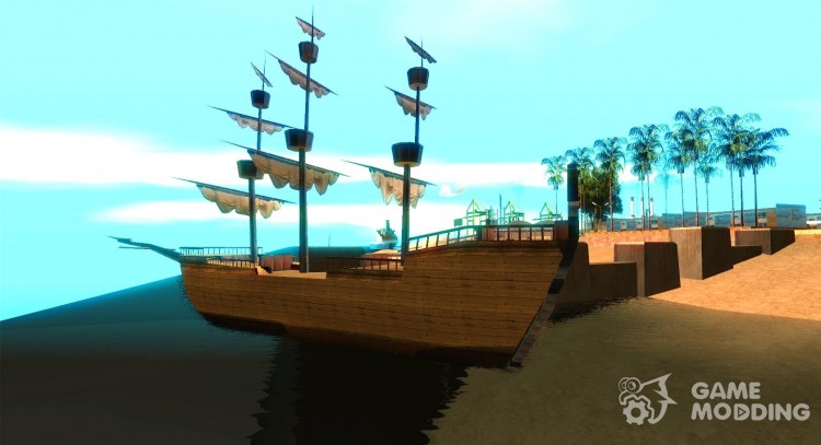 Pirate ship for GTA San Andreas