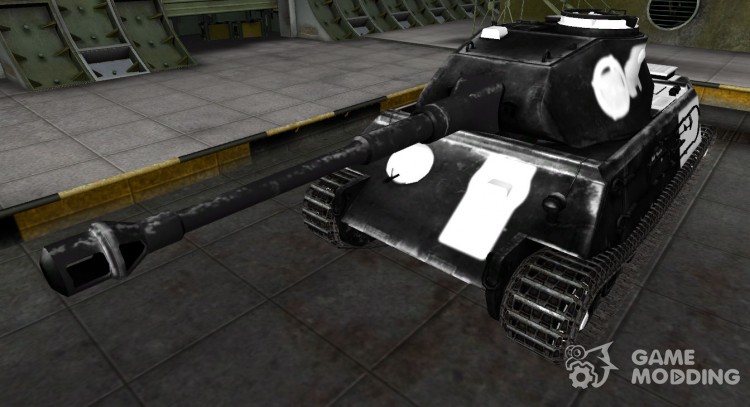 Breaking through the zone VK 4502 (P) Ausf. (A) for World Of Tanks