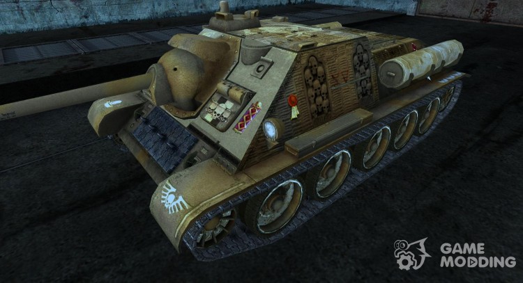 Шкурка для СУ-85 (Вархаммер) для World Of Tanks