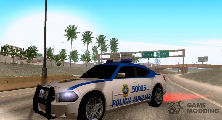 Dodge Charger STR8 Police для GTA San Andreas