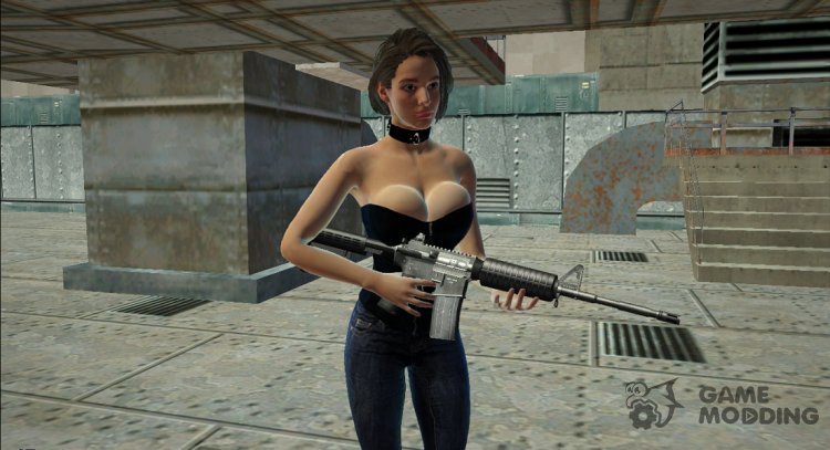 Jill Valentine Sexy Corsé para GTA San Andreas