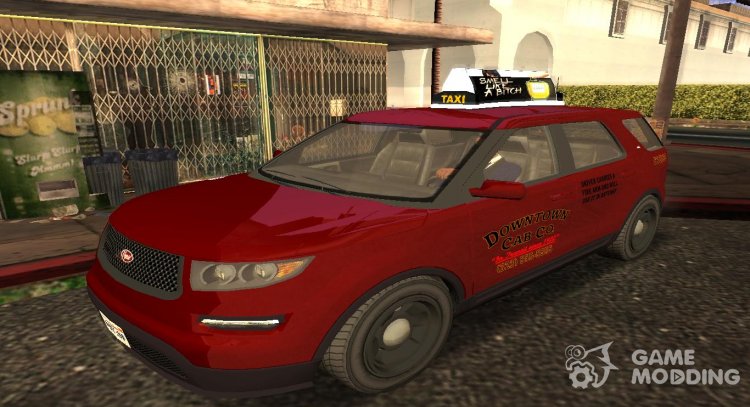 GTA V Vapid Scout Taxi V3 para GTA San Andreas