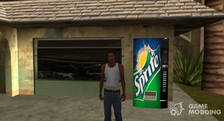 The soda machine Sprite for GTA San Andreas