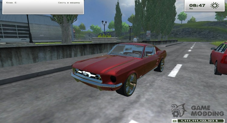 Ford Mustang 1965 v2.0 for Farming Simulator 2013