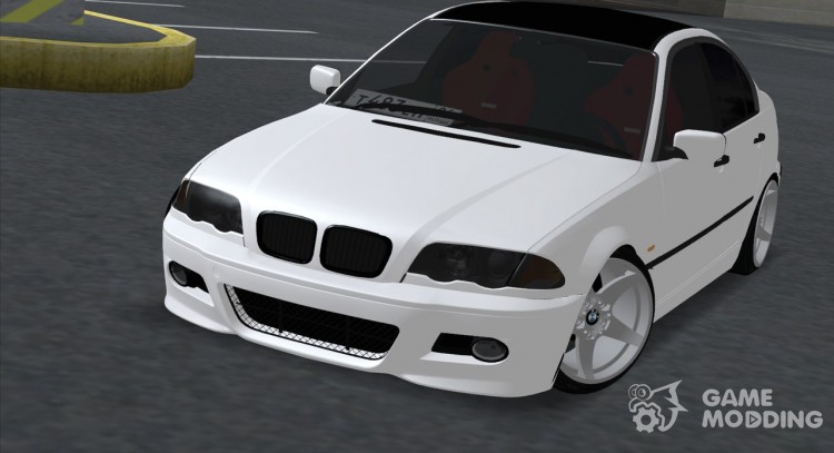 BMW 3 Series E46 M-kit 1998 for GTA San Andreas