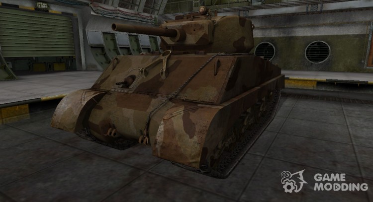 La piel de américa del tanque M4A3E2 Sherman Jumbo para World Of Tanks