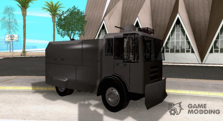 A police water cannon Rosenbauer for GTA San Andreas