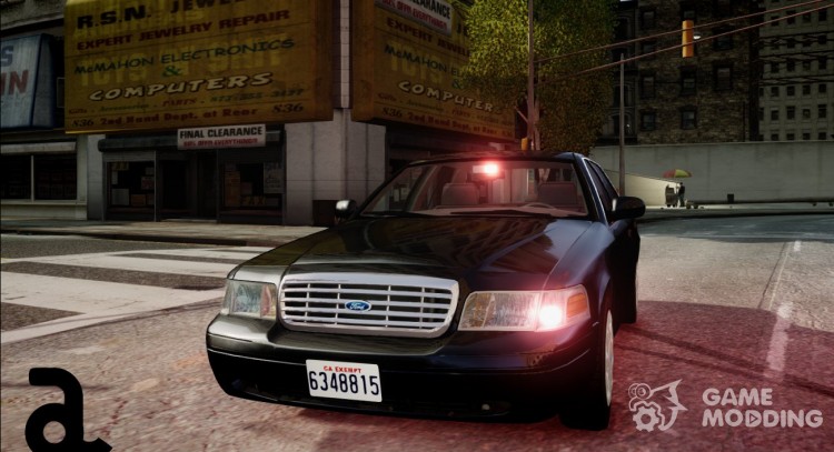 Ford Crown Victoria FBI para GTA 4