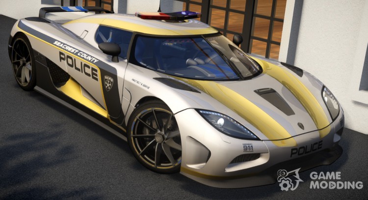 Koenigsegg Agera Police 2013 [EPM] for GTA 4