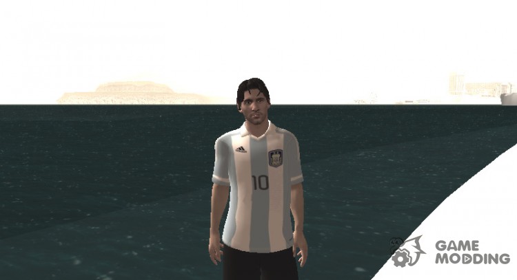 Messi AFA for GTA San Andreas