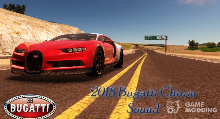 2018 Bugatti Chiron Sound para GTA San Andreas