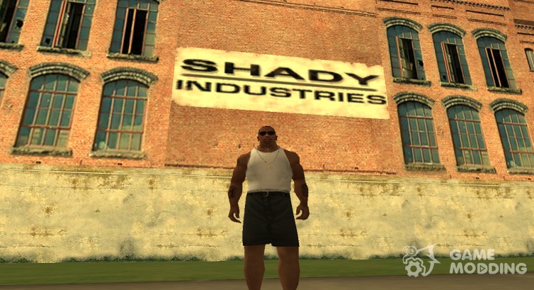 El edificio de Shady Industries de la versión de PS2 para GTA San Andreas