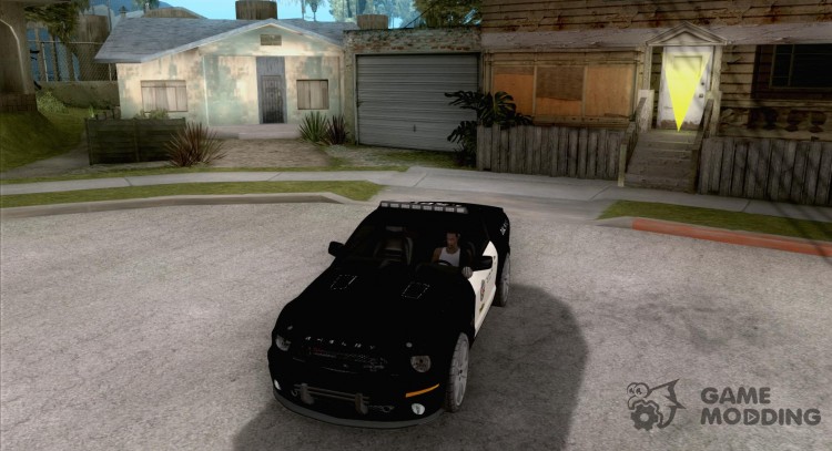 Shelby GT500KR edición policía para GTA San Andreas