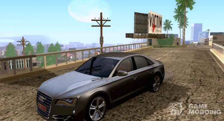 2012 Audi S8 [ImVehFt] v1.1 para GTA San Andreas
