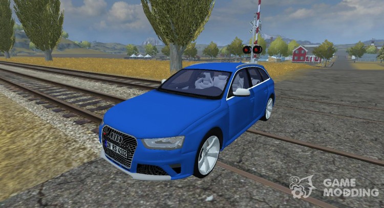 Audi RS4 Avant for Farming Simulator 2013