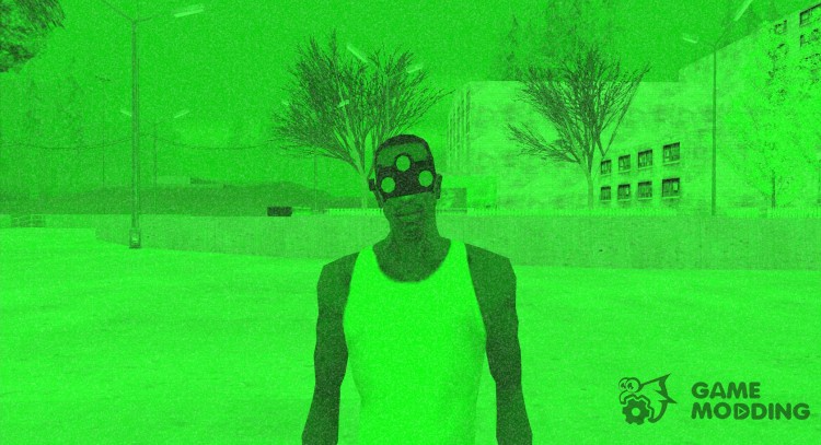 Night vision device Splinter Cell Goggles for GTA San Andreas