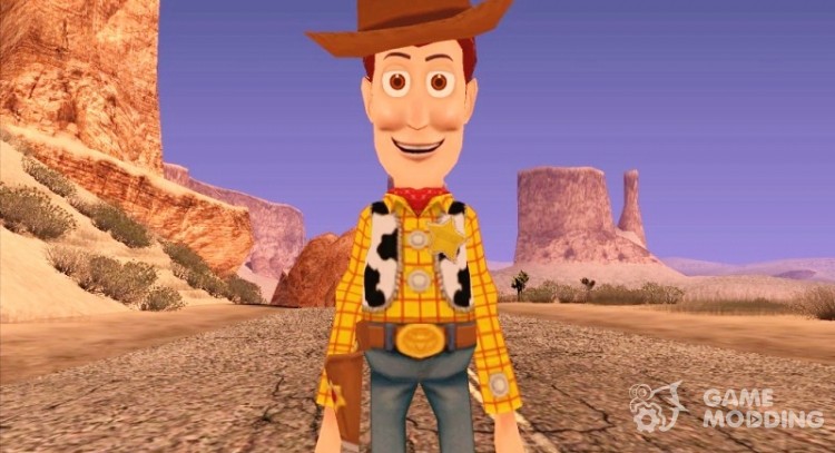 El Sheriff Woody para GTA San Andreas