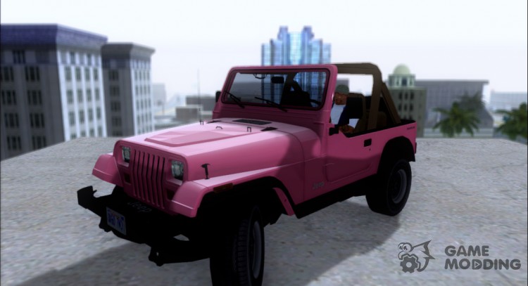 ' 88 Jeep Wrangler from the video game Driver: San Francisco for GTA San Andreas