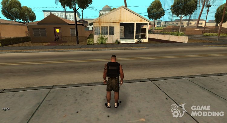Ретекстур дома Биг Смоука для GTA San Andreas